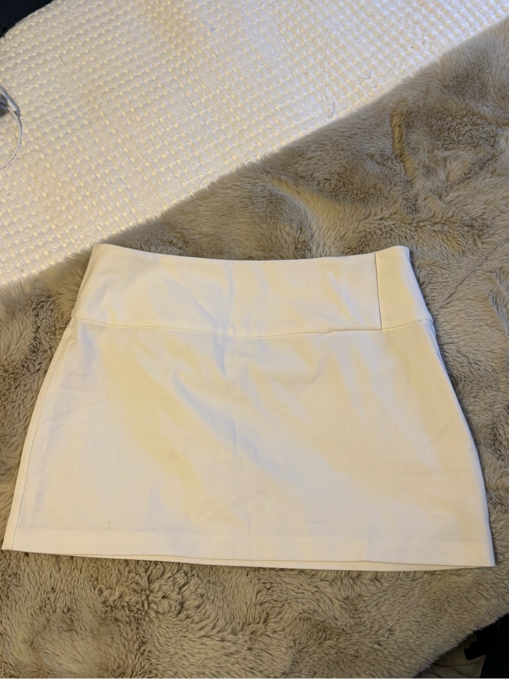 Sunday Best White Mini Skirt